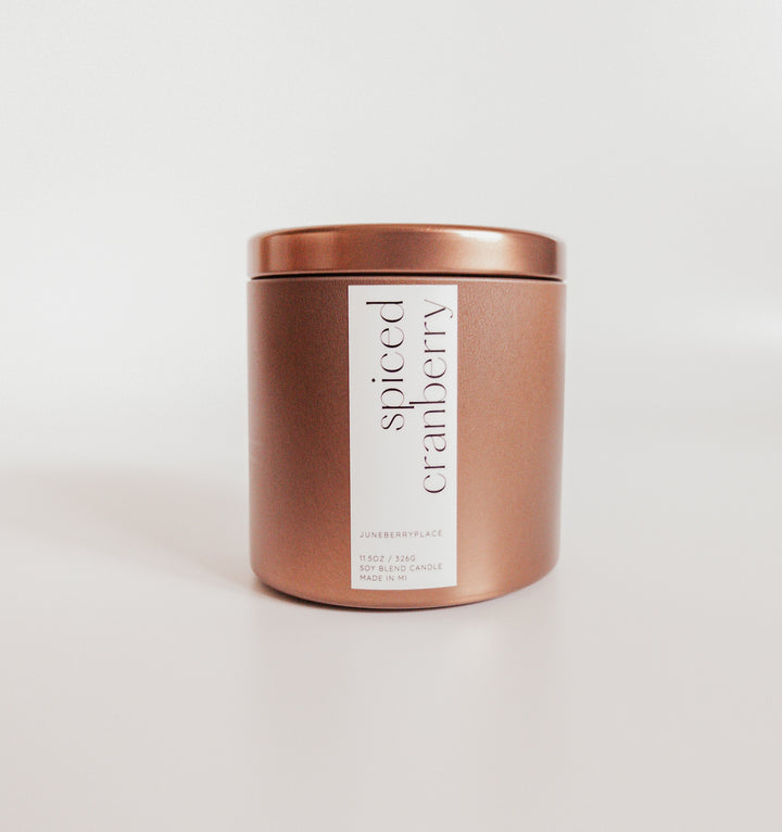 Spiced Cranberry Soy Candle