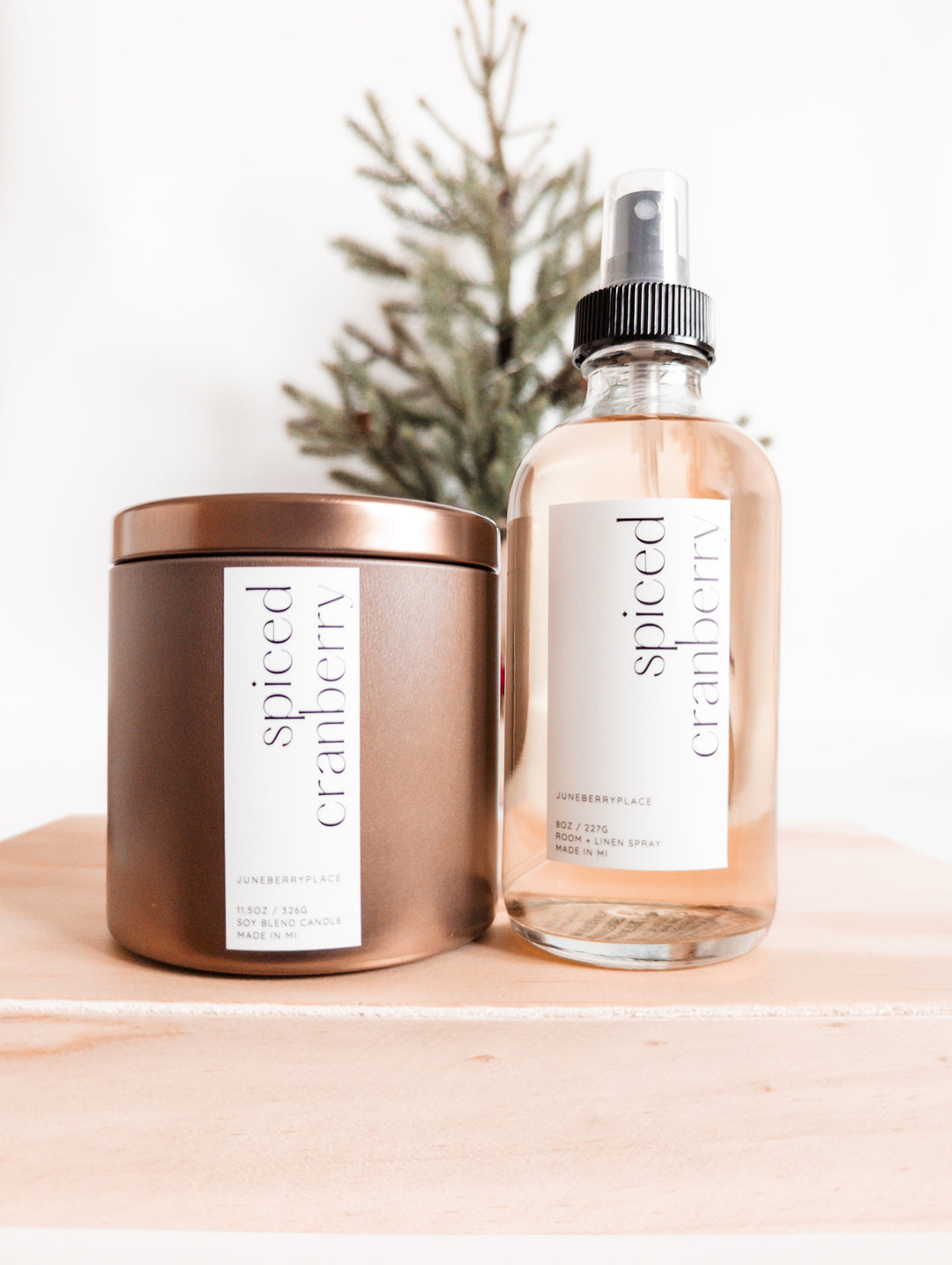 Spiced Cranberry Room + Linen Spray
