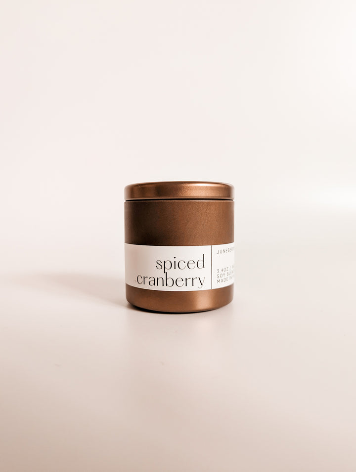 Spiced Cranberry Soy Candle