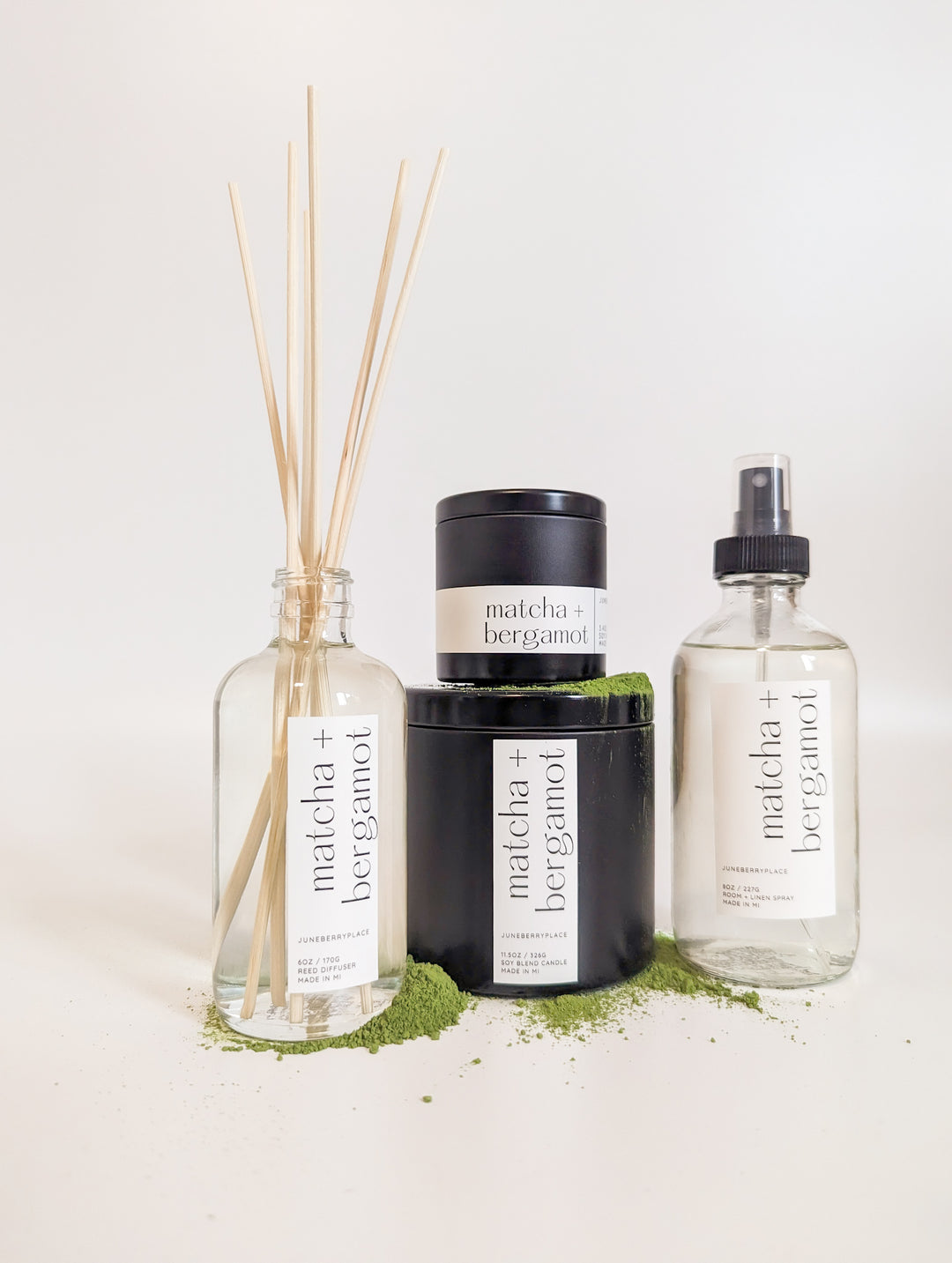 Matcha + Bergamot Room and Linen Spray