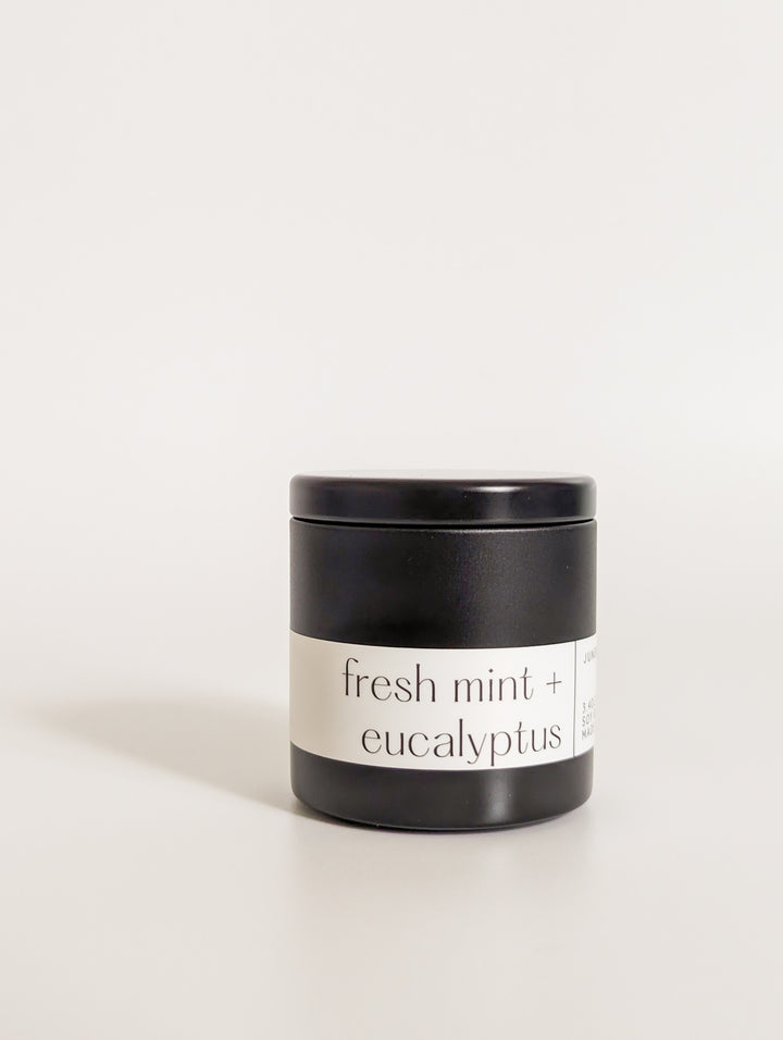 Fresh Mint + Eucalyptus Soy Candle