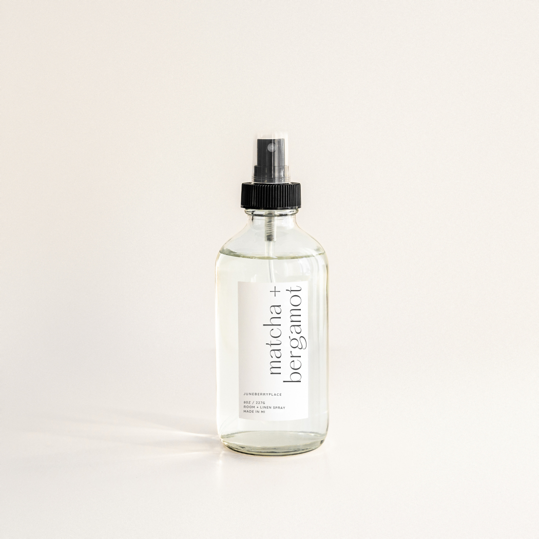 Matcha + Bergamot Room and Linen Spray