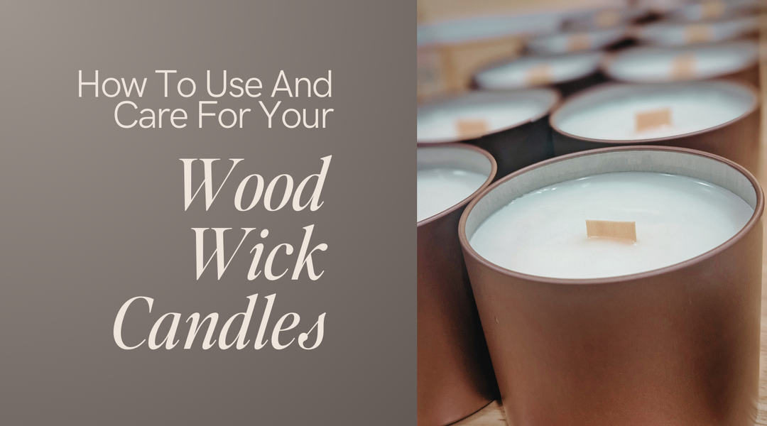 how to use wood wick candles