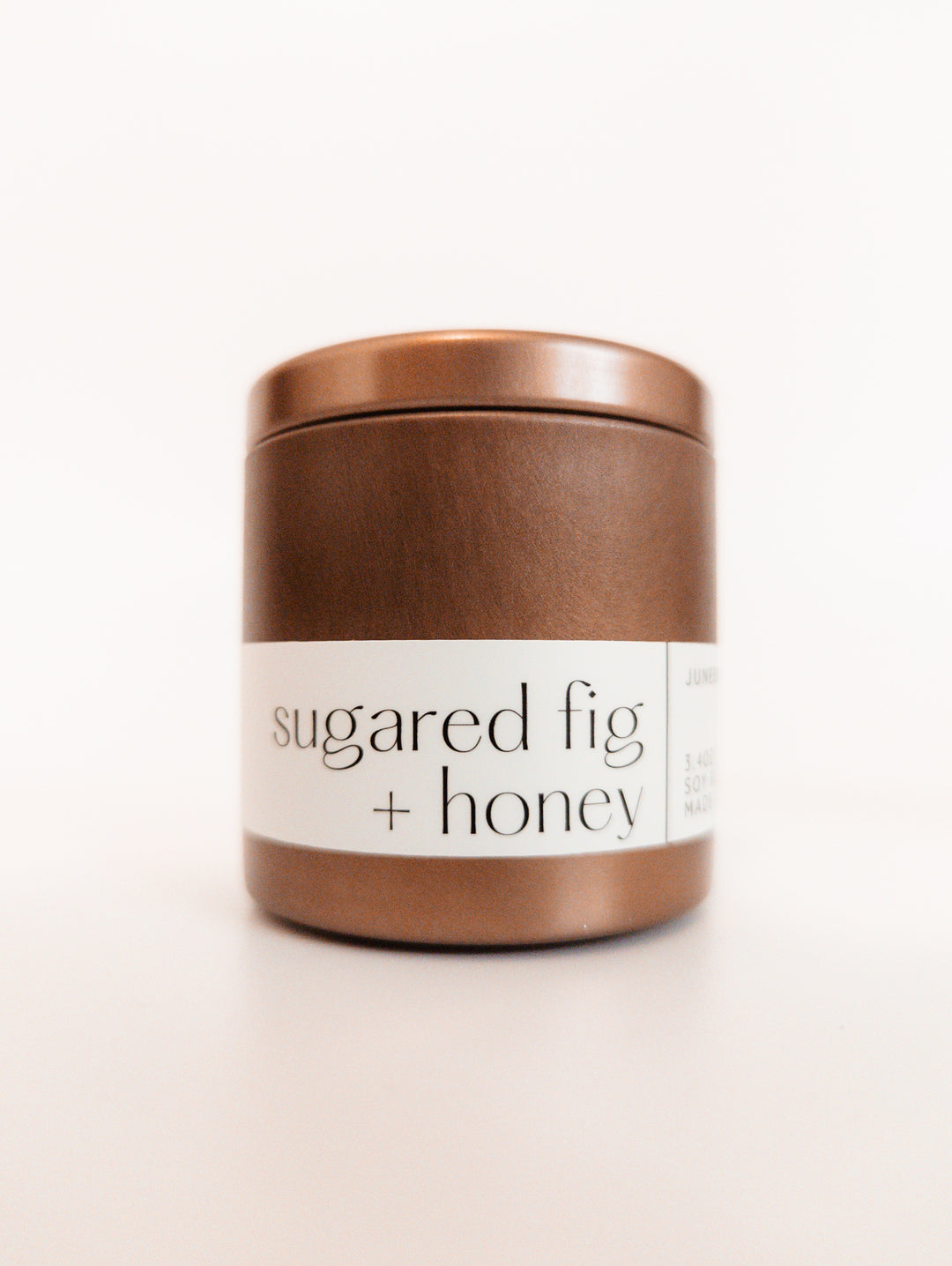 Sugared Fig + Honey Wood Wick Candle