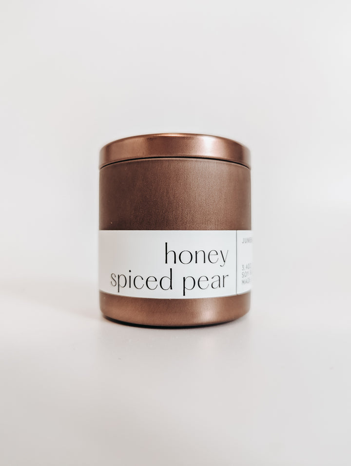 Honey Spiced Pear Soy Candle